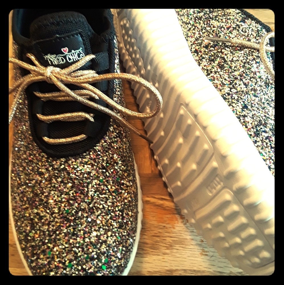 Southern Fried Chics Glitter Bomb Shoes